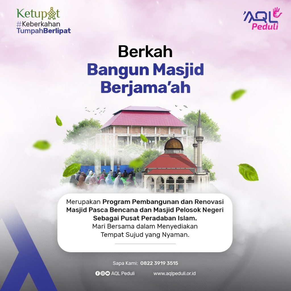 Berkah bangun masjid